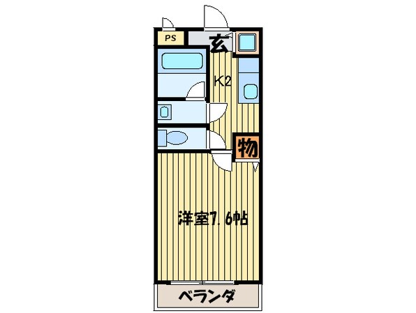 ル・クレールの物件間取画像